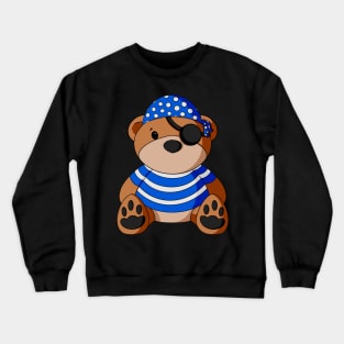 Pirate Teddy Bear Crewneck Sweatshirt